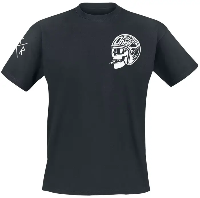 Allemand Heavy Metal Böhse Onkelz T-shirt Hommes Femmes Surdimensionné Y2k Rue Décontracté Coton Harajuku Haute Qualité Fmela Vêtements Mâle