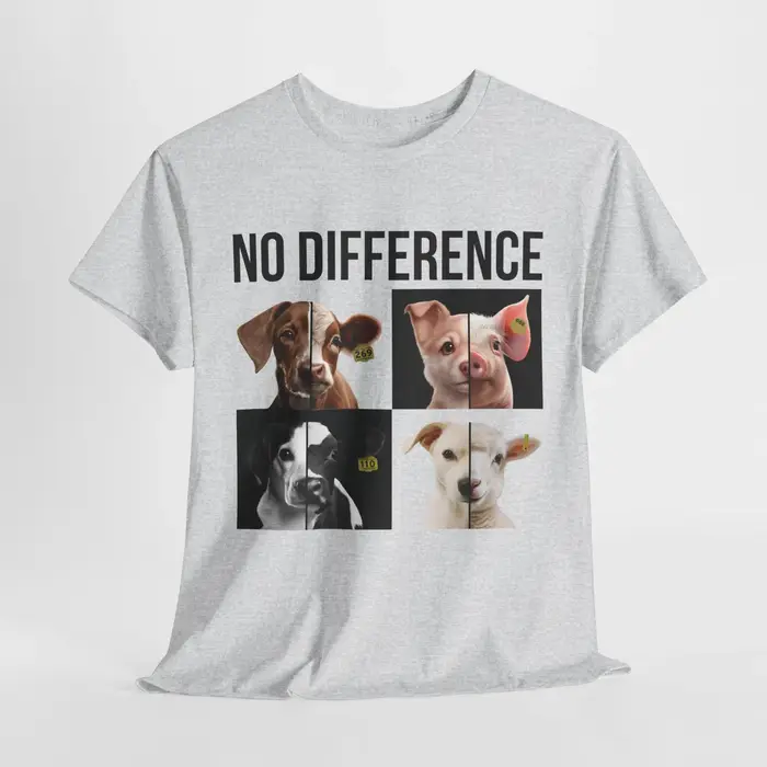 Nouveauté T-shirt Vegan Droits des Animaux pour Homme et Femme