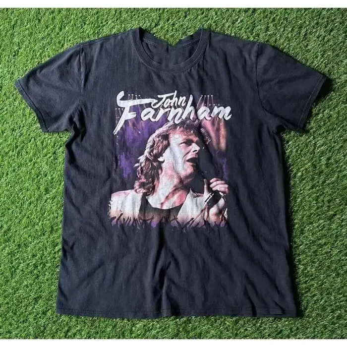 John Farnham Tour t-shirt coton classique S 5Xl LI1204