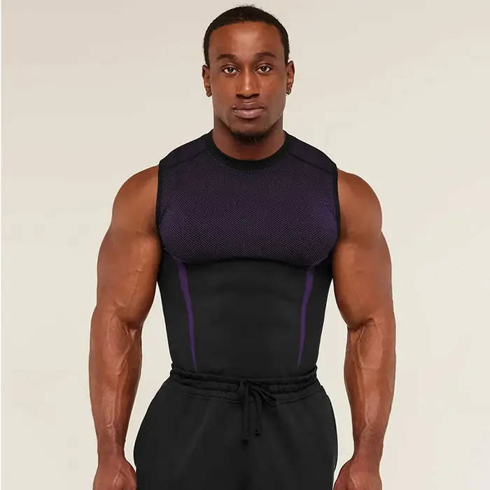T-shirt de compression pour hommes ONYX5.0, manches courtes, SHARK Sport Tees, Gym Fitness Sportshir