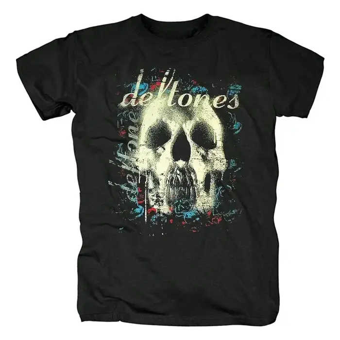 2025 Deftones chanteur groupe t-shirt hommes femmes Hip Hop Rock t-shirt mode à manches courtes t-sh