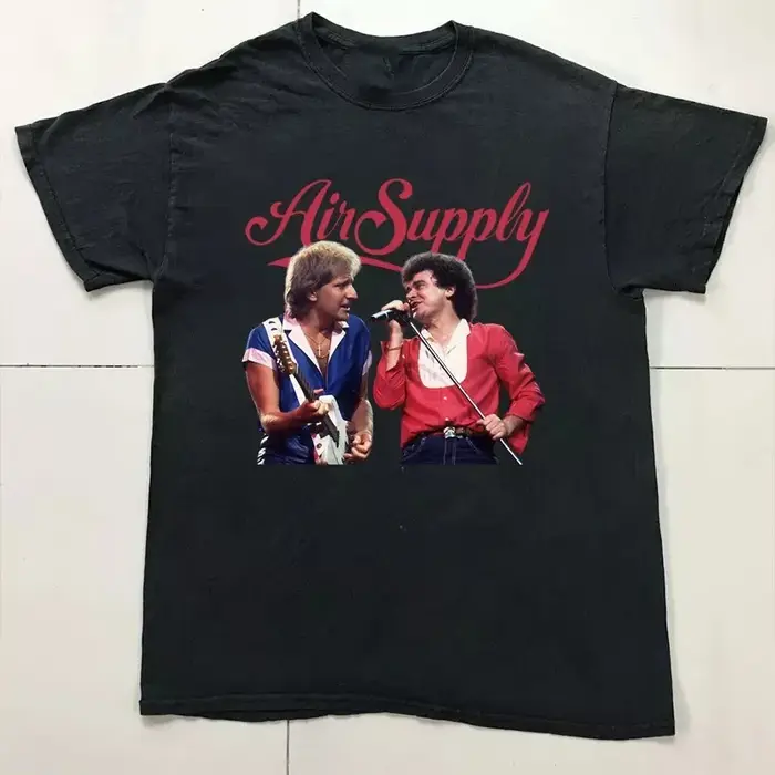 T-shirt Live On Stage, groupe d'alimentation en Air, taille complète, S-5XL
