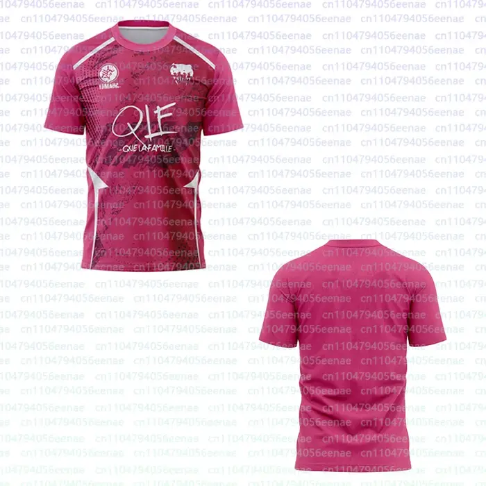 2025 QLF Mailot été nouvelle mode pour hommesChemise respirant femmes 3D T-shirt Sports de plein air