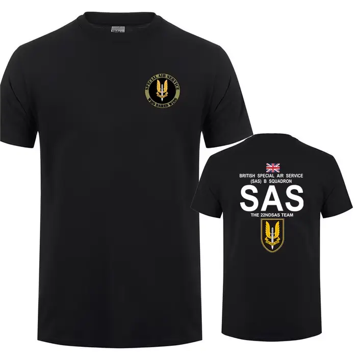 Militaire SAS Sniper hommes t-shirt armée