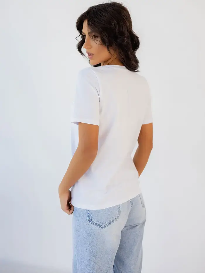 T-shirt imprimé Good Evening We Are From Ukraine pour femme, t-shirt en coton Fosotism, chemise à ma