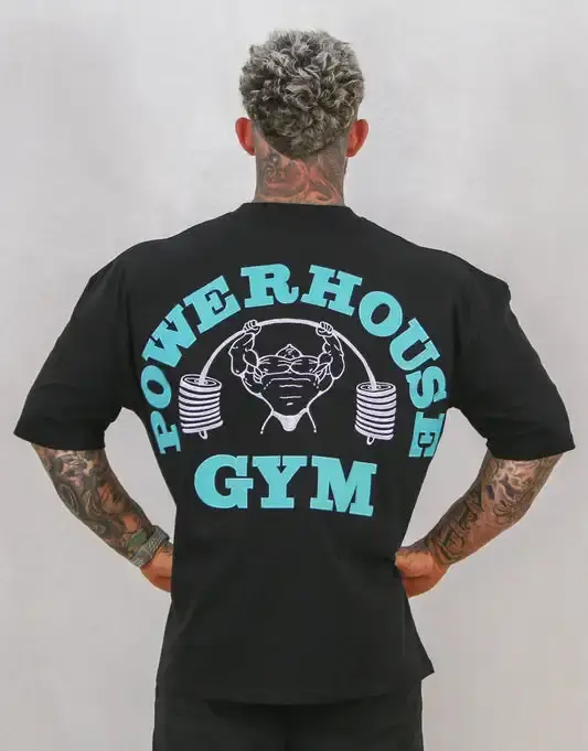 T-shirt de fitness pour homme 2026 GYM - Respirant et absorbant la transpiration. Fabriqué en pur coton