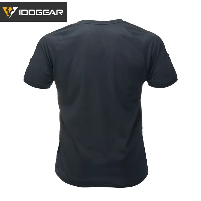 T-shirt tactique d'été IDOGEAR respirant à col rond