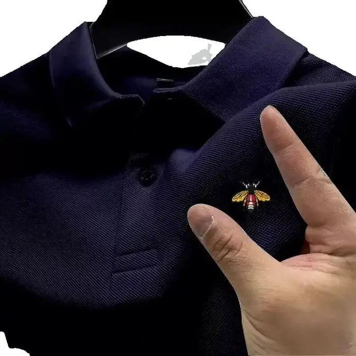 Chemises polo à manches courtes pour hommes