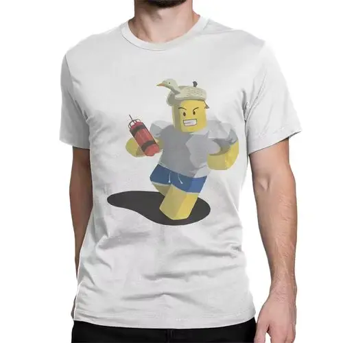Shedletsky Blame John Forsaken Gaming T-Shirts Meme 100% coton pour hommes et femmes