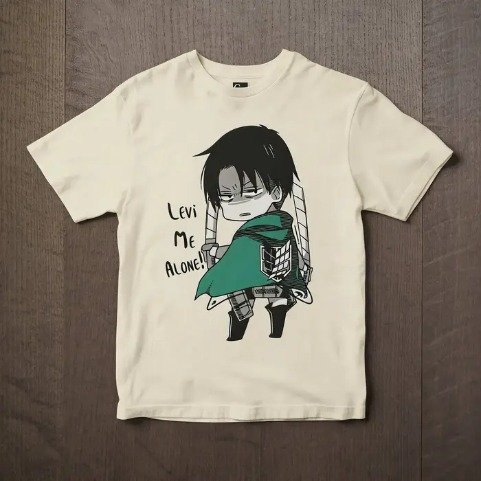 T-shirt Levi L'Attaque des Titans pour homme