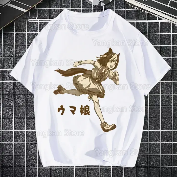 Umamusume Uma Musume T-shirt à manches courtes pour hommes