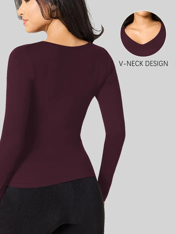 T-shirt à manches longues pour femme.