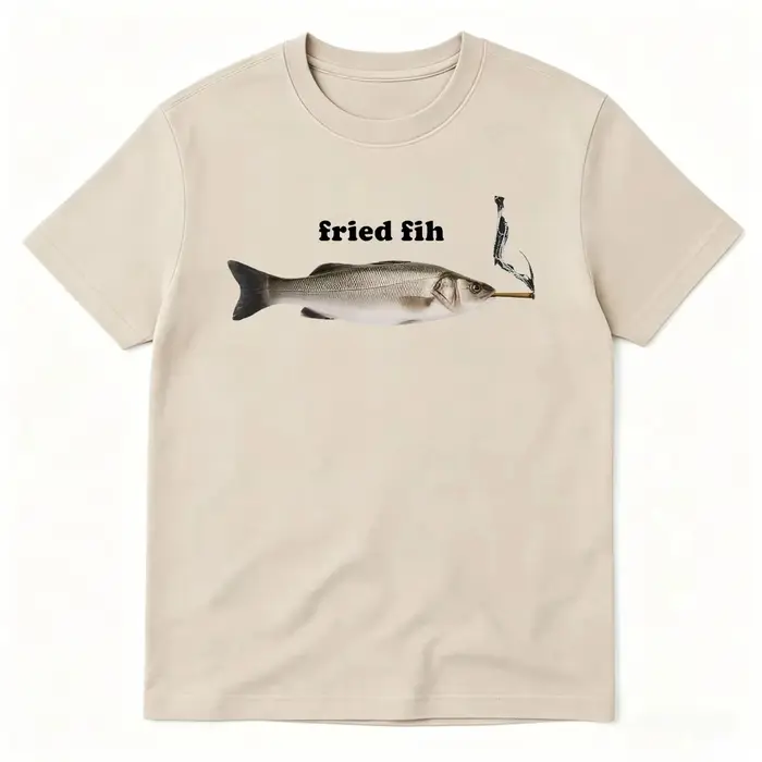 T-shirt Homme Vintage à Manches Courtes en Coton Pur