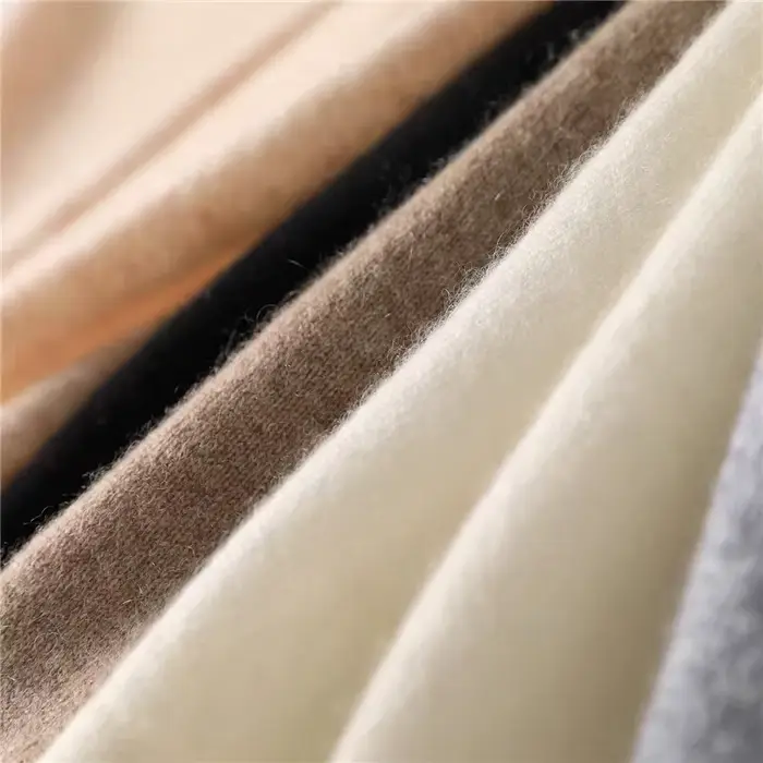 Haut en cachemire à col en V pour femmes, fibre de laine Brepostal Y-Wool