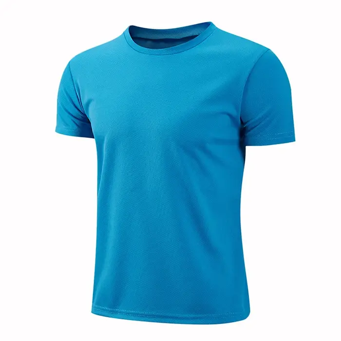 T-shirt à manches courtes à séchage rapide pour hommes et femmes