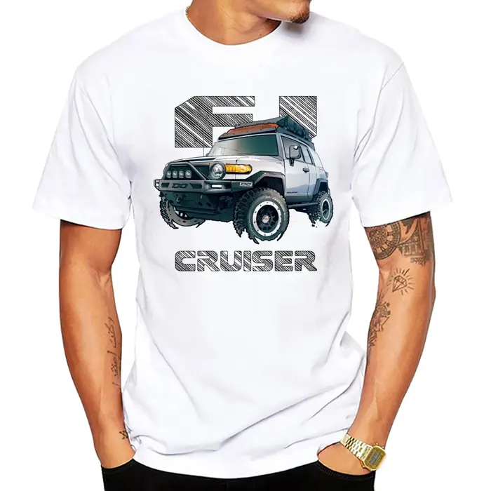 T-shirt humoristique pour hommes et femmes, Fj Cruiser 4tage Cruiser to Novelty Design, Voitures de 