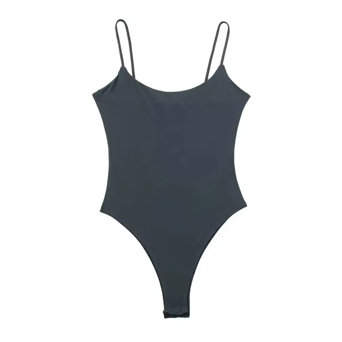 MUJER 2025 body moulant Sexy pour femmes blanc noir dos nu body femmes une pièce combinaisons pour f