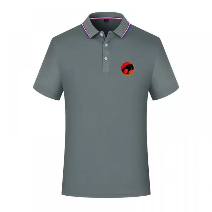Polo à manches courtes avec logo Thundercats pour hommes
