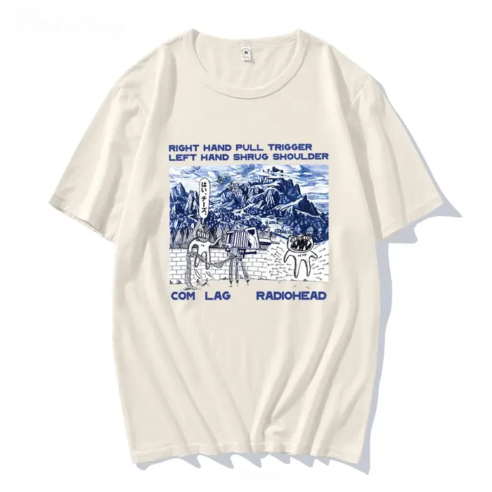 Radiohead-T-shirt pour homme et femme