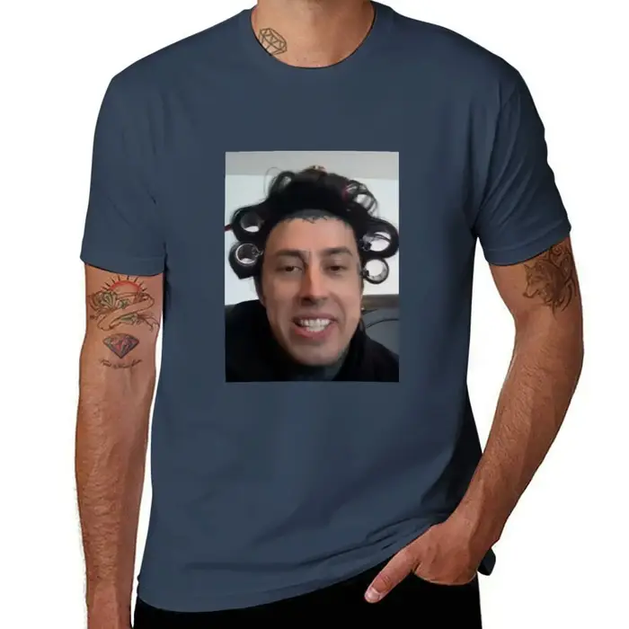 Ronnie Radke Hair Rollers T-Shirt haut de sport à manches courtes pour grandes tailles