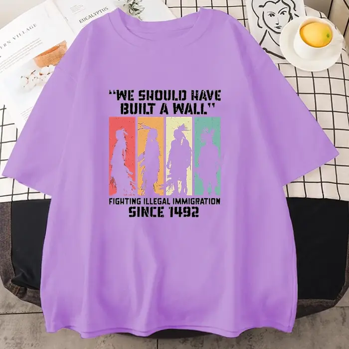 T-shirt drôle à imprimé amérindien pour hommes et femmes