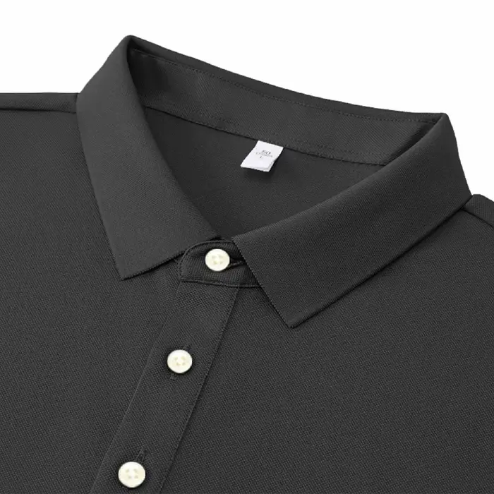 Meilleur luxe soie lin coton hommes polos
