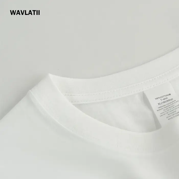 WAVLATII – t-shirt 100% coton pour femmes