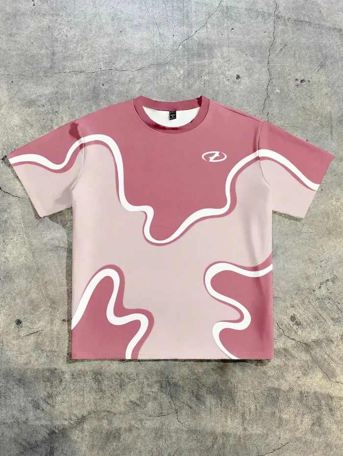Le nouveau T-shirt pour hommes d'été 2025 est un design imprimé en 3D doux et respirant à la mode dé