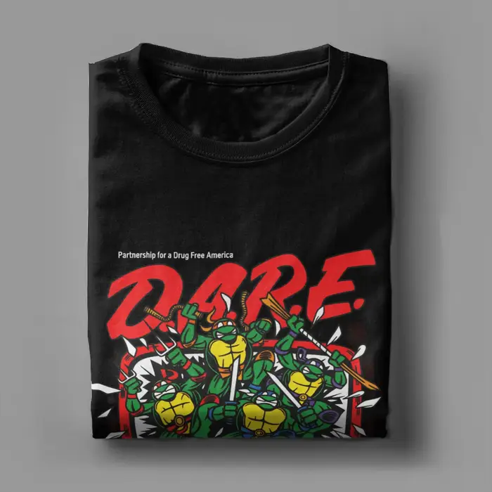 TMNT D.A.R.E. T-shirt Just Say No pour hommes