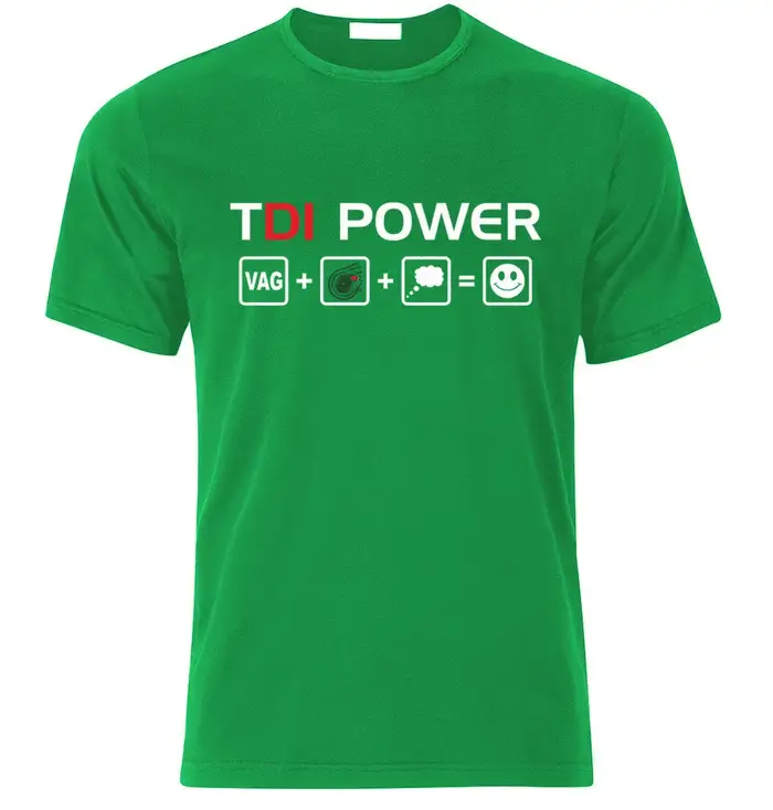 Tdi Power Vag + turbocompresseur Fun Fan T-shirt Cool à manches courtes cadeau de noël