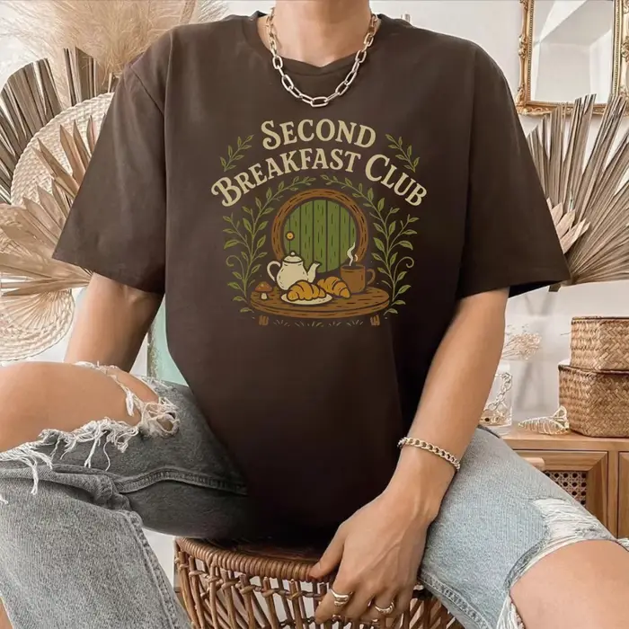 T-shirt Second Breakfast Club