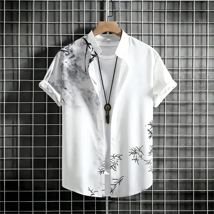 Chemise simple pour homme