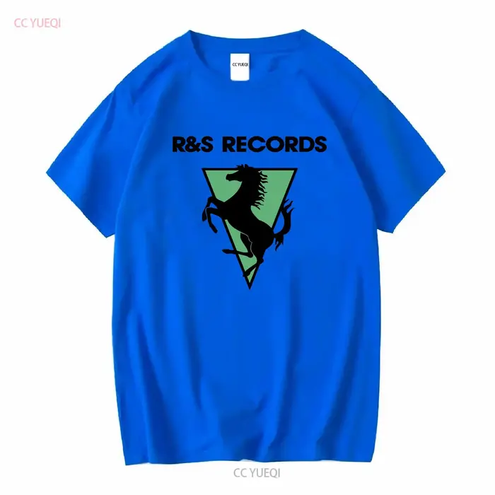 R S Records T-shirt Vintage House Music à manches longues ou courtes