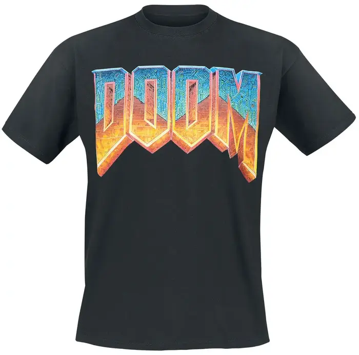 T-shirt Doom pour femmes et hommes, en coton, surdimensionné, streetwear, à manches courtes, cadeaux