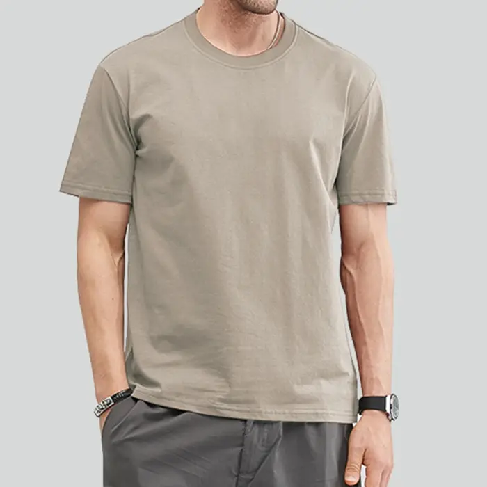 Offre spéciale T-Shirts d'été hommes femmes coton t-shirt mâle Simple solide