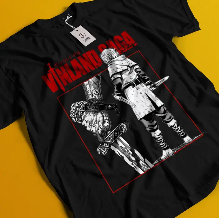 Vinland Saga T-Shirt Thorfinn chemise Askeladd T-Shirt Thorkell guerrier T-Shirt Anime