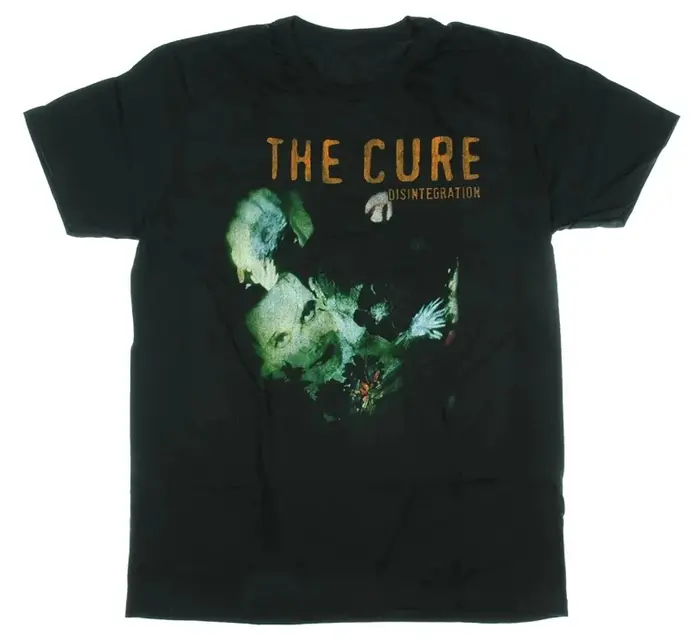 T-shirt rock THE CURE, groupe de rock