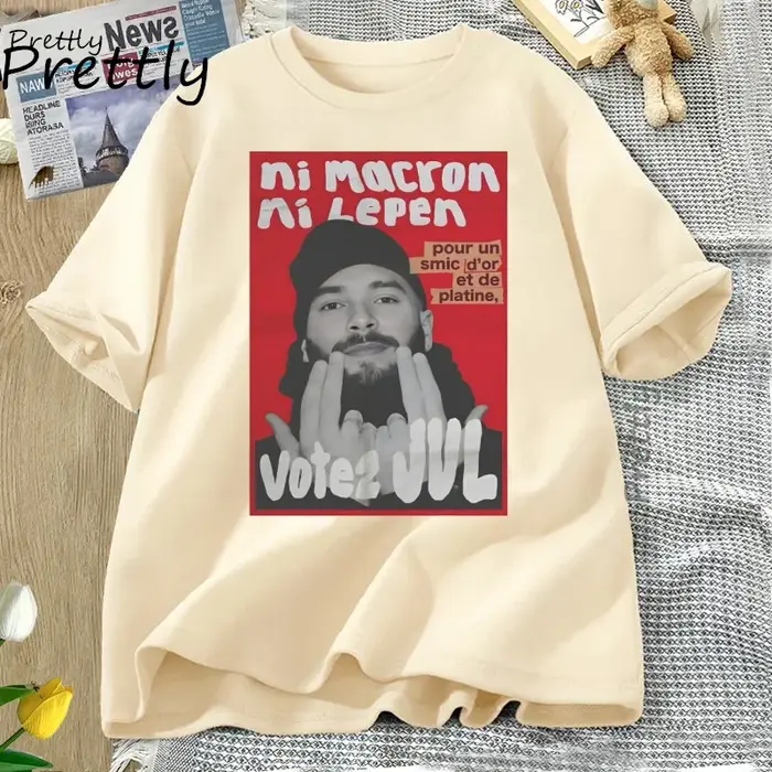 JUL T-shirt rappeur Hip Hop coton à manches courtes