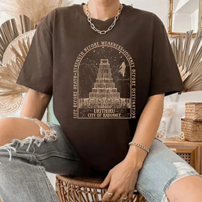 Stormlight archives T-Shirt Urithiru ville d'éclat