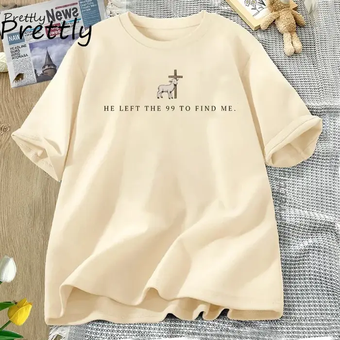 Il Left The 99 T-shirt chrétien T-Shirts hommes femmes verset de la Bible