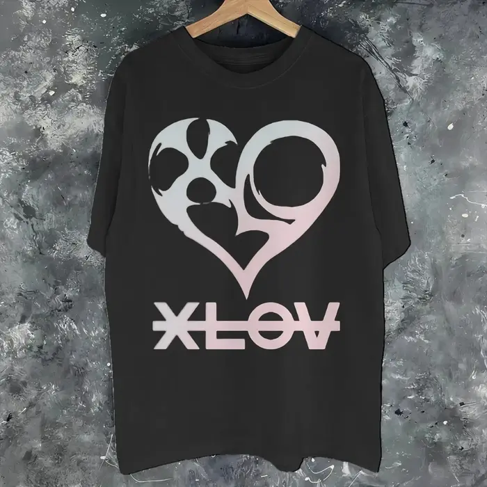 XLOV UXLXVE Members Apparel T-shirts unisexes 100% coton T-shirt à la mode