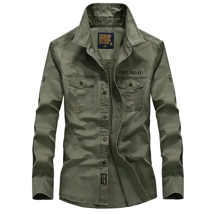 Chemise de marque hommes 2025 printemps automne 100% coton à manches longues mince