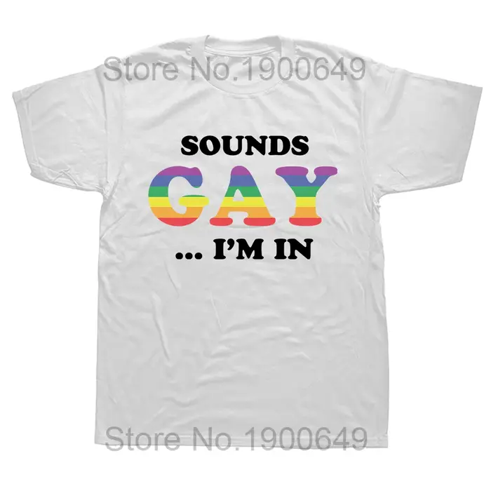 Je ne suis pas Gay mais 20 est 20 T-shirt drôle en coton Streetwear à manches courtes fierté Gay lesbienne