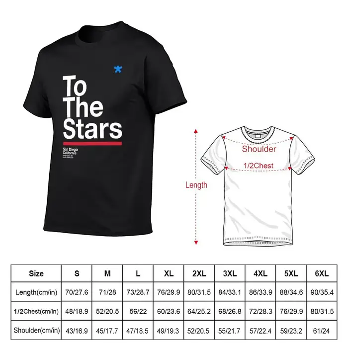 To The Stars T-Shirt vêtements mignons sweat sublime hommes t-shirts graphiques