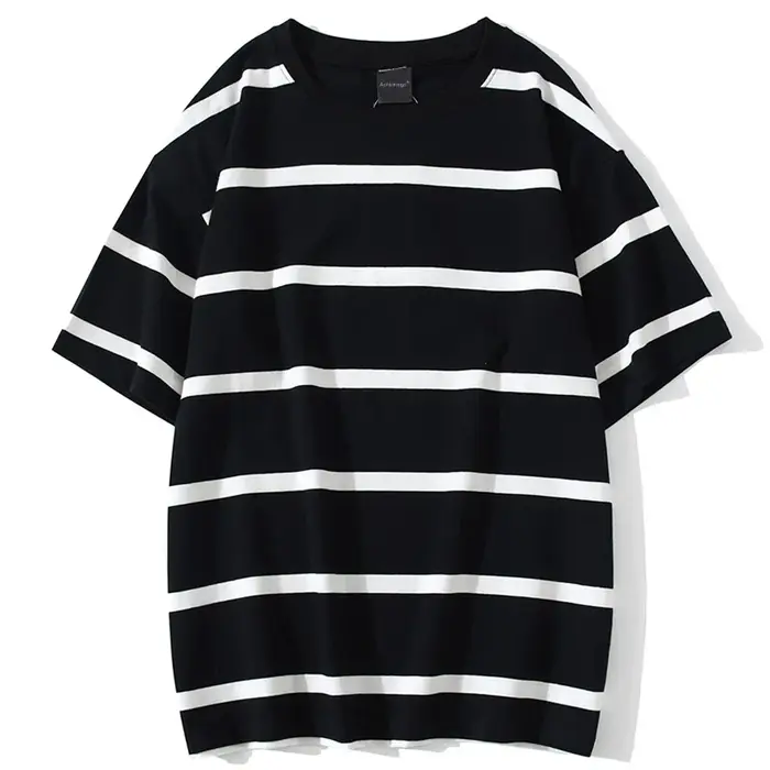 Mew hommes t-shirt couleur bloc impression 3 couleurs en option t-shirts Simple haute rue basique to