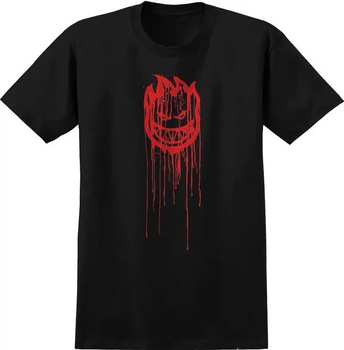 T-shirt unisexe en coton avec motif graphique Lil Bighead Fill Skateboard Street Trendy Brand 2026 – Collection été Streetwear