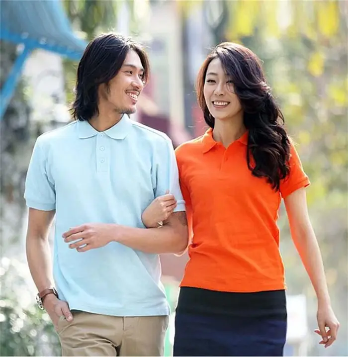 Polo décontracté en coton pour hommes