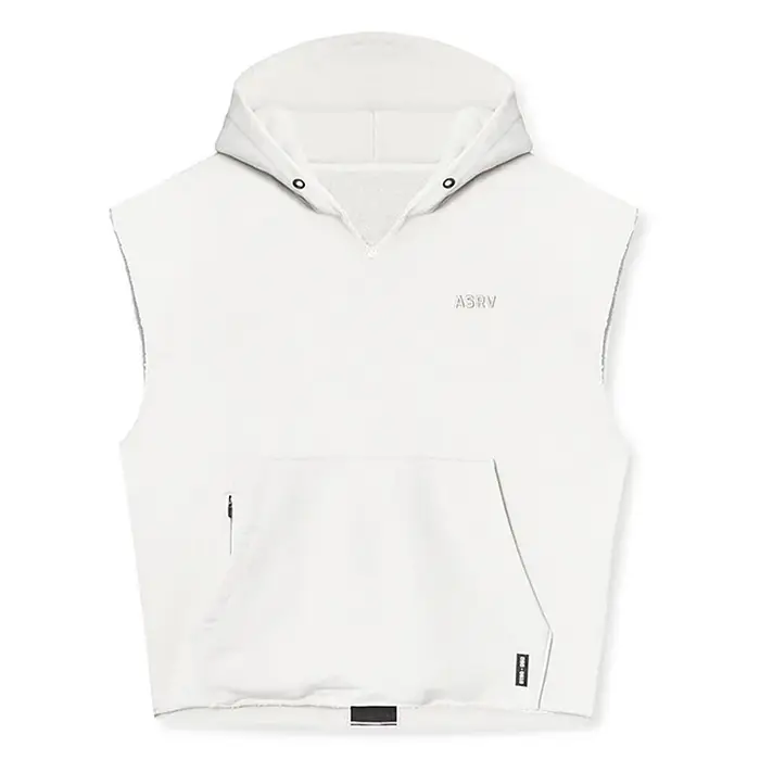 Débardeur à capuche en coton pour homme, sans manches, pour musculation, gym, entraînement, fitness,