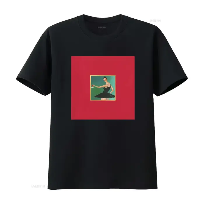 T-shirt avec couverture d'album My Beautiful Dark Twisted Fantasy