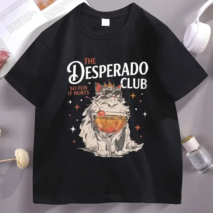 T-shirt approuvé par Princess Donut, t-shirt du club Desperado pour hommes et femmes, t-shirt de jeu